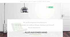 Desktop Screenshot of mezger-haus.de